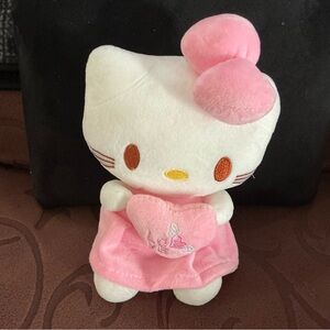 Hello Kitty Stuffed Animal - Pink Dress and Bow